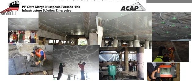 Crack Injection Repair for Road & Bridge, Gedong Panjang – Warakas toll road